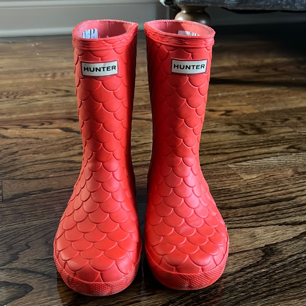 Hunter scalloped rain boots (Girl)
